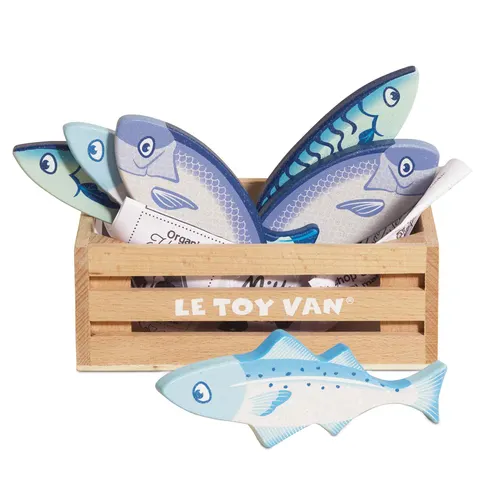 Drewniane ryby w skrzynce, Le Toy Van