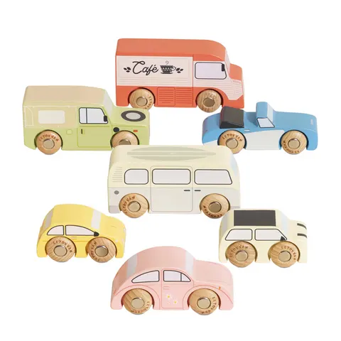Drewniane samochody vintage dla dzieci, Le Toy Van