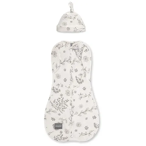 Otulacz Second Step z czapeczką Bloom 6,5-9 kg, Sleepee