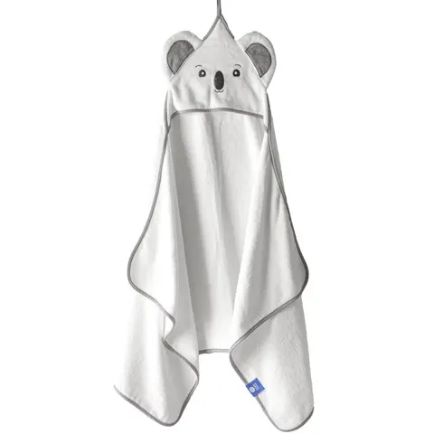 Bambusowy ręcznik z kapturkiem Koala ECRU 70x140, Bamboo Line Texpol