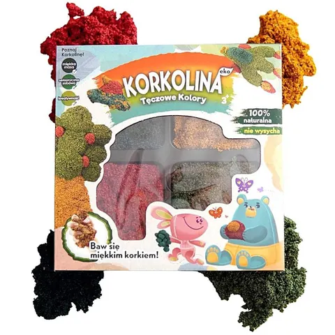 KORKOLINA - ekologiczna masa sensoryczna z korka