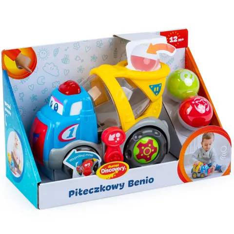 Zabawka interaktywna Piłeczkowy Benio, Dumel