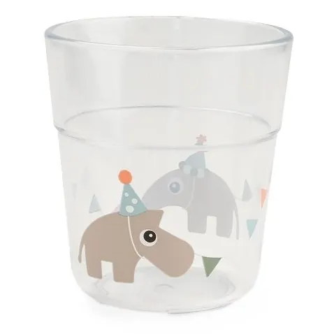 Kubeczek dla dziecka Glass 220 ml Celebration Sand, Done By Deer