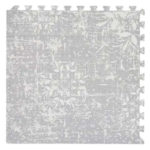 Mata piankowa - puzzle podłogowe 120x180 cm VINTAGE GREY, Olya Kids