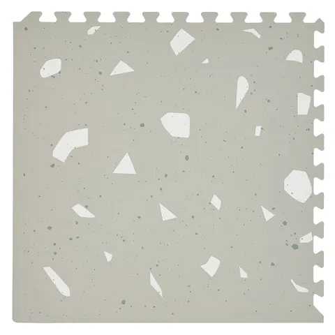Mata piankowa - puzzle podłogowe 120x180 cm TERRAZZO SAGE, Olya Kids