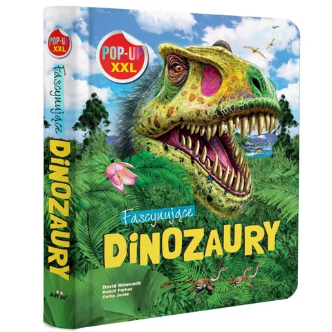 Fascynujące dinozaury - książka POP-UP XXL, Jupi Jo
