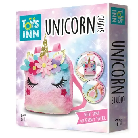 Zestaw do szycia - Plecak Jednorożec, Toys Inn