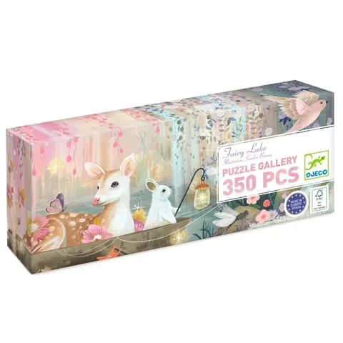 Puzzle JEZIORO WRÓŻEK 350 el., Djeco