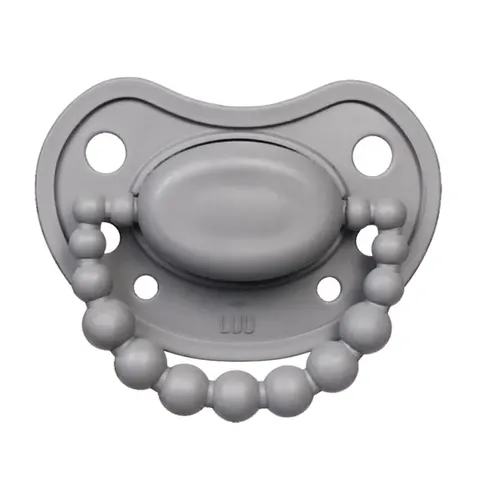 Smoczek pozycjonujący LUU Kids Lovely Gray