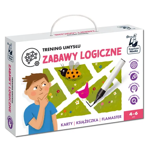 Trening umysłu. Zabawy logiczne, Kapitan Nauka