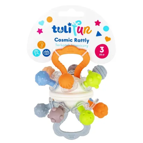 Grzechotka sensoryczna Terkotek Kosmiczny, Tuli Fun