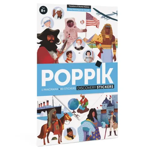 Plakat wyklejanka XXL - HISTORIA ŚWIATA, Poppik