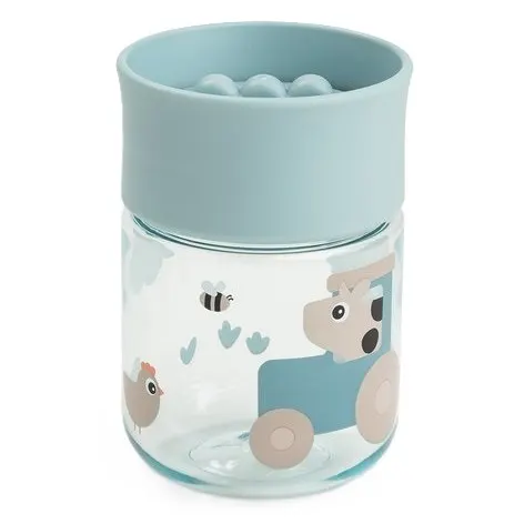 Kubek Treningowy 360° do nauki picia Tiny Farm Blue, Done By Deer