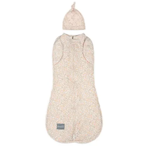 Otulacz Second Step z czapeczką Blossom 6,5-9 kg, Sleepee