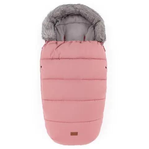 Śpiworek zimowy do wózka Comfy Old Rose, Petite&Mars
