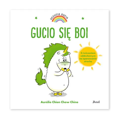 Uczucia Gucia. Gucio się boi