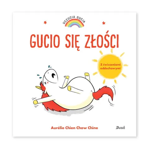 Uczucia Gucia. Gucio się złości