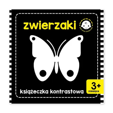 Zwierzaki. Książeczka kontrastowa