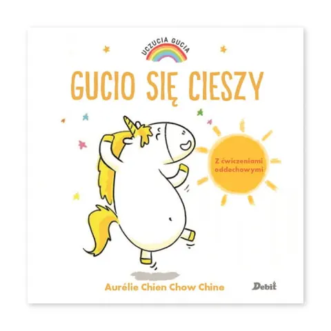 Uczucia Gucia. Gucio się cieszy