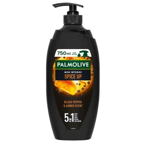 PALMOLIVE MEN INTENSE Żel pod prysznic 5w1 SPICE UP, 750 ml