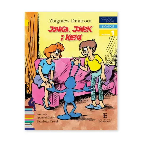 Czytam sobie. Jonka, Jonek i Kleks. Poziom 1