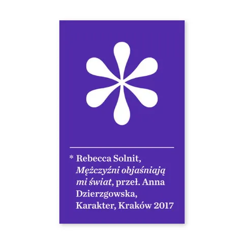 Mężczyźni objaśniają mi świat