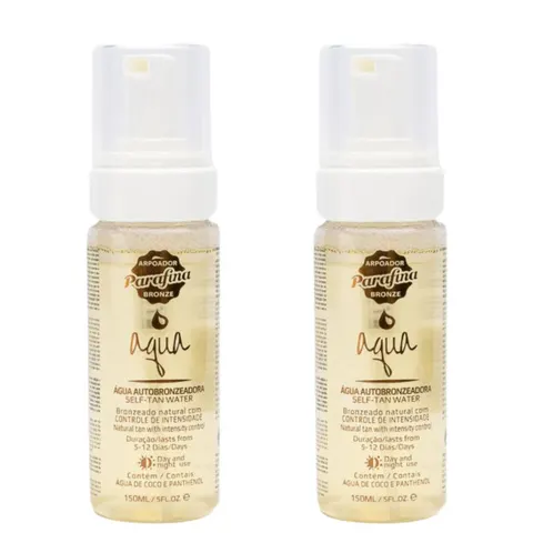 PARAFINA BRONZE AQUA Pianka do ciała SAMOOPALAJĄCA 150 ml, pakiet 2 szt.