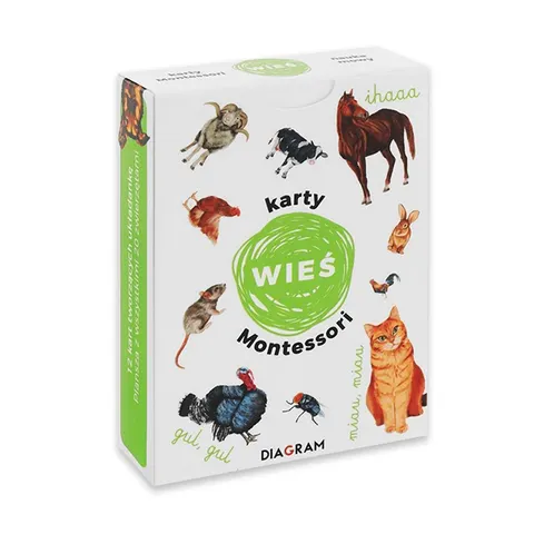 Karty Montessori. Wieś
