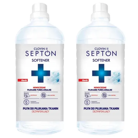 CLOVIN SEPTON II Płyn do płukania DEZYNFEKUJĄCY 1,8 l, pakiet 2 szt.