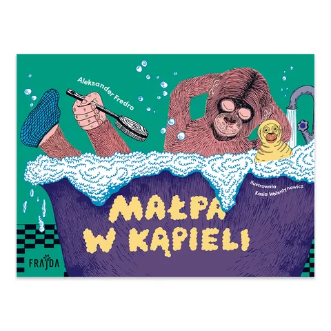 Małpa w kąpieli