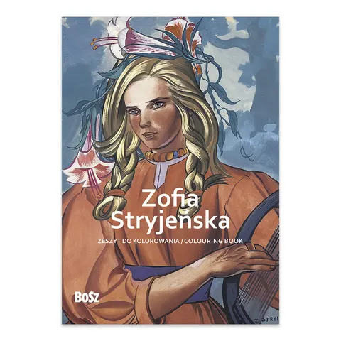 Zofia Stryjeńska. Zeszyt do kolorowania