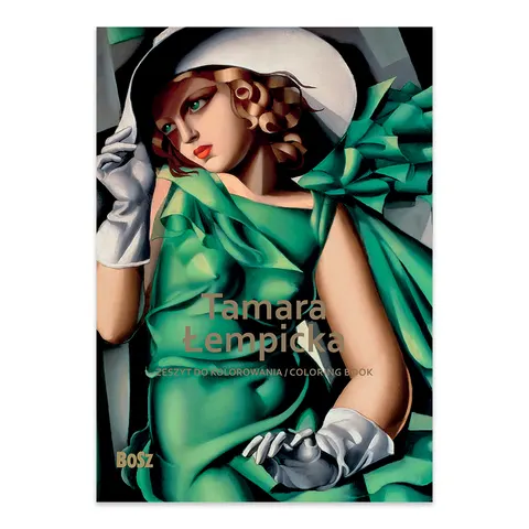 Tamara Łempicka. Zeszyt do kolorowania