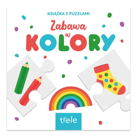 Kolory. Książka z puzzlami