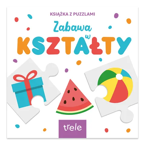 Kształty. Książka z puzzlami