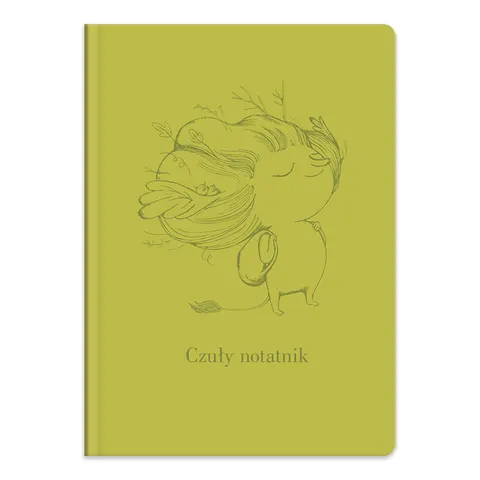 Czuły notatnik (zielony)