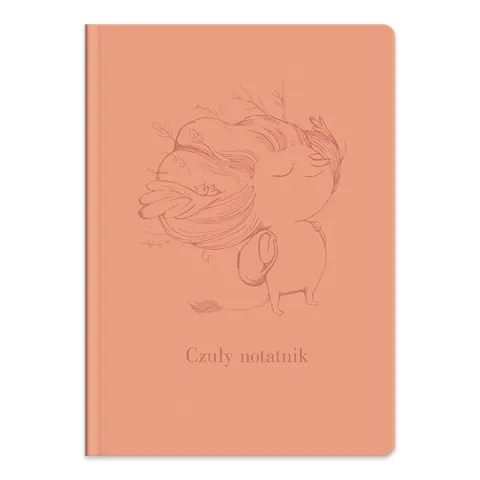 Czuły notatnik (różowy)