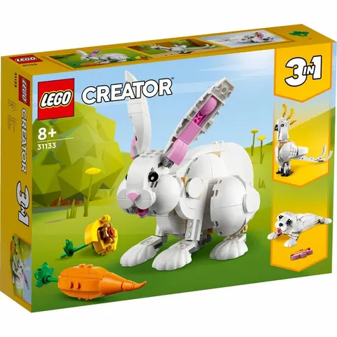Lego CREATOR 31133 Biały królik