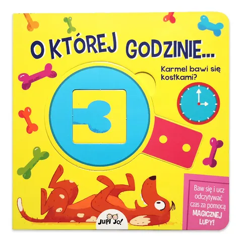 O której godzinie Książka z magiczną lupą