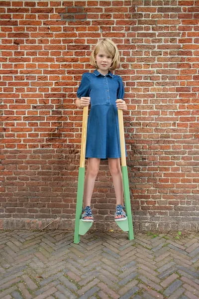 Drewniane szczudła 110 cm, BS Toys