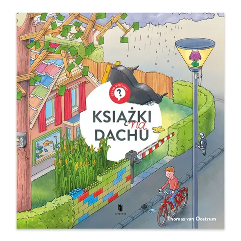Książki na dachu