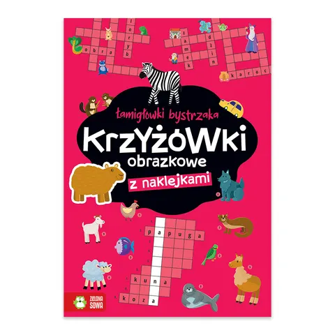 Krzyżówki obrazkowe. Łamigłówki bystrzaka