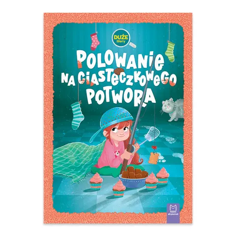 Polowanie na Ciasteczkowego Potwora. Duże litery