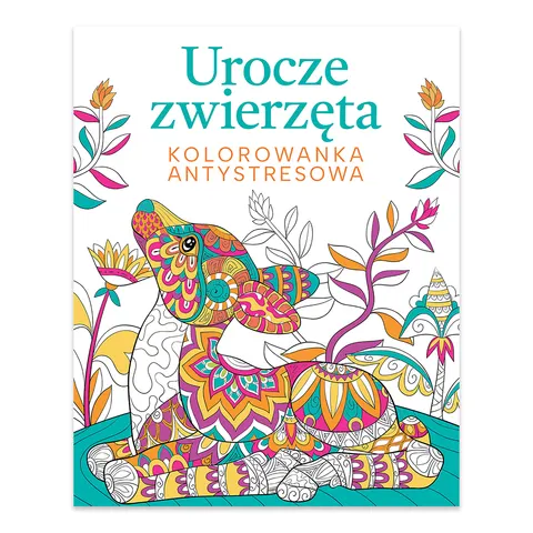 Urocze zwierzęta. Kolorowanka antystresowa