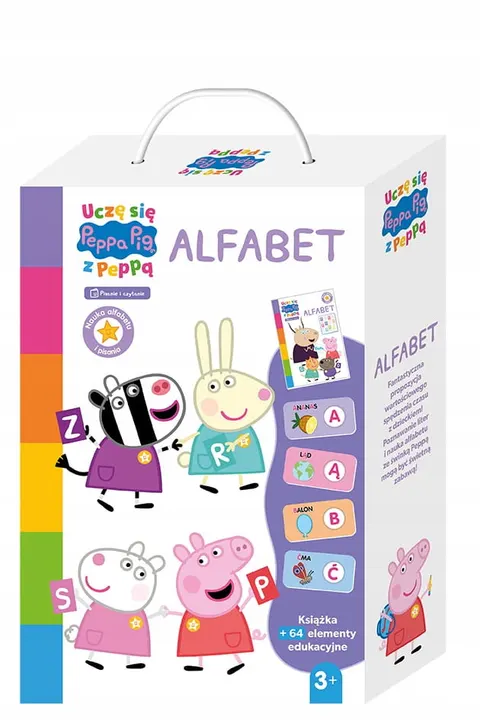 Alfabet. Świnka Peppa. Uczę się z Peppą