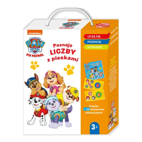 PSI PATROL Poznaję liczby z pieskami Wiek 3+