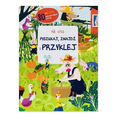 Na wsi. Poszukaj, znajdź, przyklej