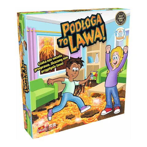 Podłoga to lawa