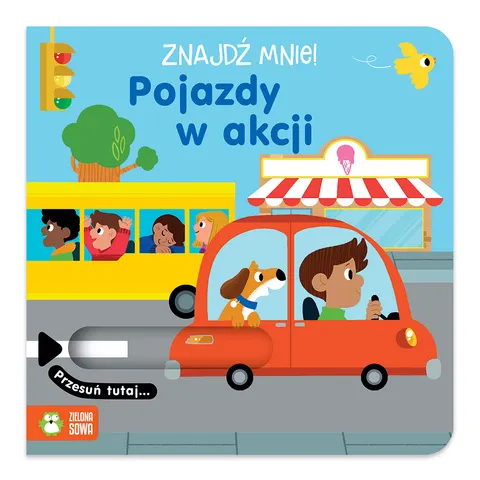 Pojazdy w akcji. Znajdź mnie!