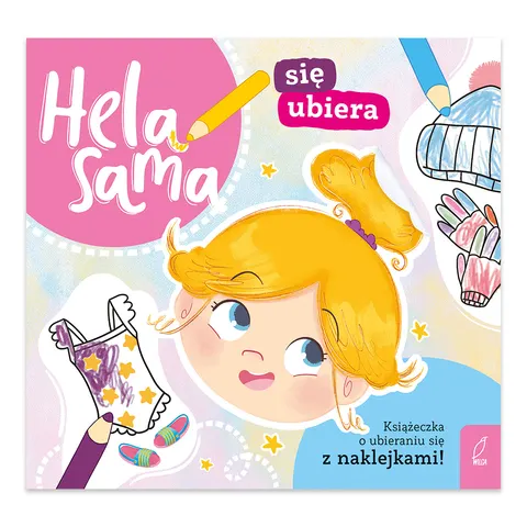 Hela sama się ubiera