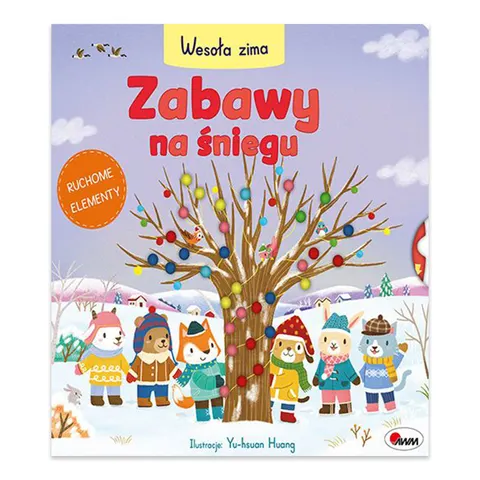 Zabawy na śniegu. Wesoła zima